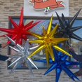 thumbnail image 3 of Star Balloons BBPOOL Gold Starburst, 22 cm, lámina de mylar, 6 unidades, 3 of 6