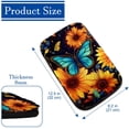 thumbnail image 4 of Butterfly Soft Furry Printed 12.5x8.2 Inch Armrest Cover for Car, Armrest Accessories, 4 of 6