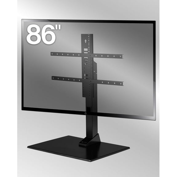 Universal TV Stand - Large Swivel Base Replacement TV Stand for Screens Up to 86