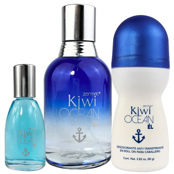 Zermat Paquete Perfume Kiwi Ocean 135ml Hombre Aroma Fresco-Maderoso Duradero