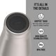 thumbnail image 4 of Taza THERMOS Icon Series de acero inoxidable mate 470 ml, 4 of 7