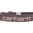 thumbnail image 2 of Carhartt Nylon Duck Dog Collar, Fully Adjustable Durable 2-Ply Cordura Nylon Canvas Collars for Dogs, Deep Wine, Large, 2 of 5