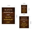 thumbnail image 7 of Designs ByLITA You Will Not Be Punished For Your Anger, You Will Be Punished By Your Anger. 8 x 10 White Framed Wall Art Print | Buddhist Quotes Motivational Decor, 7 of 7