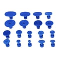 thumbnail image 1 of 18-Piece Blue Plastic Dent Repair Puller Tabs Set - Multi-Shape Replacement Suckers for Car, Refrigerator, Motorcycle, Washing Machine Sheet Metal Dent Removal Without Surface Damage, 1 of 6