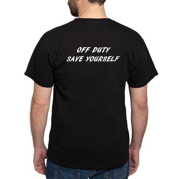 CafePress - Off Duty EMT T Shirt - Men's Classic Graphic Cotton T-Shirt