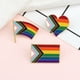 thumbnail image 2 of BEMS-3 piezas de insignia de aleación de arcoíris, broche, insignia de autismo, Bisexual Gay, 2 of 5