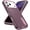 Pink, variant on MYKOMI Case for iPhone 17 Pro Case Heavy Duty Protection with Stand 3-Layer Durable Rugged Bumper Hard PC Military Grade Shockproof Cover for iPhone 17 Pro 6.3''