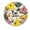 FFclock083, variant on ZXCXRQFa Desk Clocks Funny Bear Face Pattern Wooden Silent Non-Ticking 10 Inch Round Clocks Battery Operated Analog for Living Room Kitchen Bedroom Bathroom Office Home School Decor