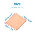 thumbnail image 4 of 5 Pieces Copper Heatsink, Pure Copper Pad Pads Thermal Shim, 20x20x1.0mm Copper Heatsink Plate Cooler for Cooling PC Laptop CPU GPU, 4 of 7
