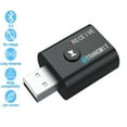 thumbnail image 1 of 2 IN 1 Bluetooth 5.0 Receiver and Transmitter Bluetooth Wireless Adapter Audio for Home TV MP3 PC, 1 of 9