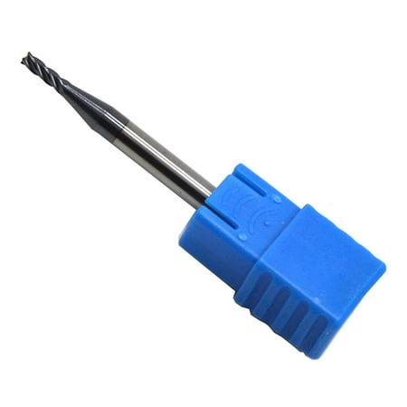 

2mm Cutting Diameter 4mmCutting Diameter 50mmOAL 4Flutes HRC45 TiAlN Coated Solid Carbide Square End Mills Flat Endmills Bits Router CNC Lathe Cutter Drill Tools (2mmDia×4mmShank×50mmL)