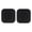 Black, variant on 2 Pack 1.77" Square Silicone Door Bumper Wall Protector, Self-Adhesive Wall Shield from Door Knob, Noise Dampening Drywall Cushion Guard, Grey