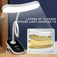 thumbnail image 4 of Rechargeable Clip Lamp with Adjustable Brightness, 30 LED Reading Light for Bedside, Desk, and Workspace – Portable, Flexible, and Ideal for Relaxed Reading, Study, or Emergency Use, 4 of 5