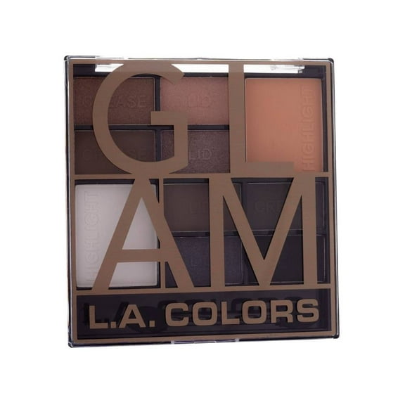 Sombra de ojos LA colors Gris 16g