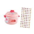 thumbnail image 2 of DIY fabricante de pegatinas para niños pequeños, pegatinas DIY con forma de arrocera, juguete para niñas, máquina de pegatinas 3D para niños, recuerdo 72 piezas, 2 of 8