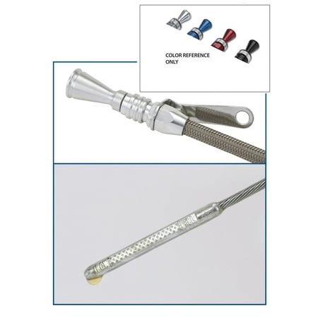 Lokar 1220114 LOC1220114 FLEXIBLE ENGINE DIPSTICK; BRITE; FE FORD BLOCK;