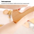 thumbnail image 4 of Tablero Gua Sha, masajeador raspador Gua Sha de madera para patas traseras, herramienta de masaje raspador de madera altamente versátil, 4 of 8