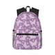 thumbnail image 1 of Fotbe Purple Butterflies Floral Mochila Ligera Casual para Laptop para Hombres y Mujeres, Mochila Impermeable de Uso Diario, Mochila para Universidad, 1 of 6