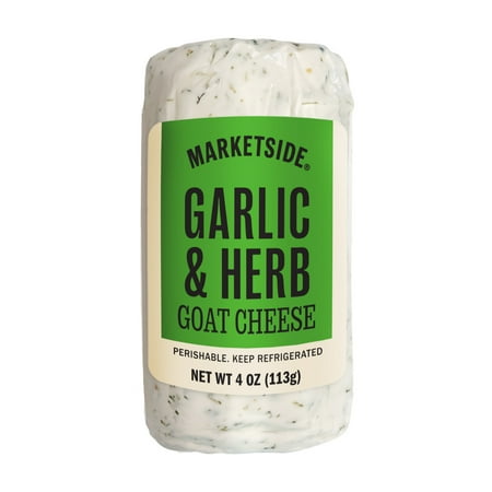 Marketside Garlic & Herb Goat Cheese Log, 4 oz