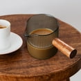 thumbnail image 6 of Espresso Cups with Wood Handle Mixing Mug Transparent Espresso Accessories Heat Resistant Espresso Measuring Cup Glass for Home Bar Teahouse Style B 100ml, 6 of 9