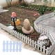 thumbnail image 3 of Valla de jardín, pequeña valla, cerca miniatura, cerca de jardín, cerca de la casa, pequeña cerca de patio, cerca de jardín pequeña, cerca miniatura, 3 of 6