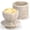 Viva Jade-3.5"L x 3.5"W x 4"H, variant on Butter Keeper Crock Viva Jade 3.5"L x 3.5"W x 4"H Kitchen Storage