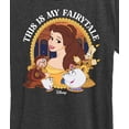 thumbnail image 3 of Disney Princess - Belle This Is My Fairytale - Women's Short Sleeve Graphic T-Shirt, 3 of 5