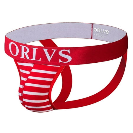 

AnuirheiH Men s Lingerie Sexy Comfortable Thong Cotton Men s Lingerie Underwear 4$ off 2nd item