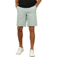 thumbnail image 1 of Pantalones cortos de verano de corte regular para hombre INSPIRE CHIC a rayas 28 gris, 1 of 6