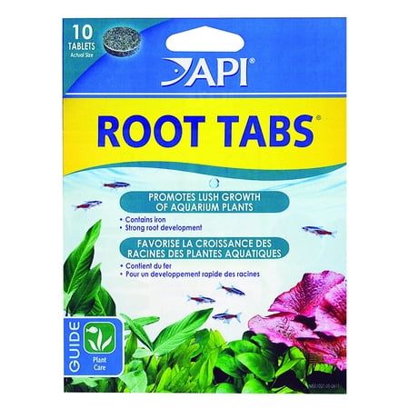 API Root Tabs Plus Iron Promotes Lush Growth of Aquarium Plants [Aquarium Plant Food and Fertilizer, Aquarium Supplies] 10 count