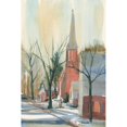thumbnail image 3 of Calcasola, Stephen 17x24 Black Modern Framed Museum Art Print Titled - New England Main Street, 3 of 5
