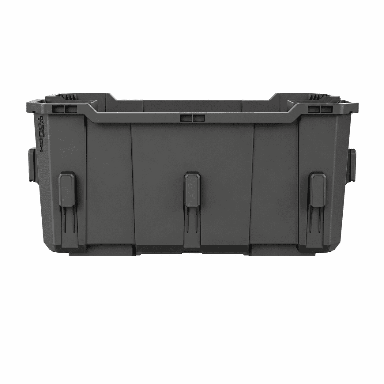Hyper Tough Hyper Stack Interlocking Storage Crate, Black