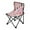 Christmas Ornaments Pattern, variant on 600D Oxford Camping Chair Portable Foldable Chair Supports 220 lbs for Picnic, Fishing, Backpacking Candy Cane-shaped Hearts Pattern