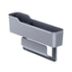 thumbnail image 4 of Organizador de espacio para asiento delantero de coche con portavasos, consola lateral, duradero Gris Largo, 4 of 9