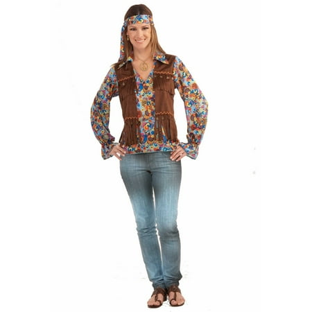 Hippie Jewelry And Headband Halloween Costume Kit