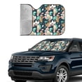 thumbnail image 3 of Kdxio Labrador Retriever Dog Print Front Windshield Sun Shade,Folding Auto Sunshade for Car Truck SUV-Medium, 3 of 7