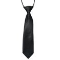 thumbnail image 2 of Soumake Necktie Breathable Elastic Solid Color Boy Stain Necktie For Wedding Fashion, 2 of 8