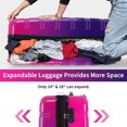 thumbnail image 5 of Hardshell Luggage Sets 3 Piece, Gradient Color Expandable Suitcase with Spinner Wheels and Tsa Lock, Lightweight Carry on Luggage 20" 24" 28", 5 of 9