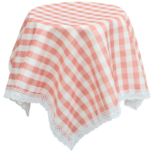 MasteelfCA Nice-looking Microwave Dust Cover Pastoral Style Toaster Cover Multi-functional Small Tablecloth
