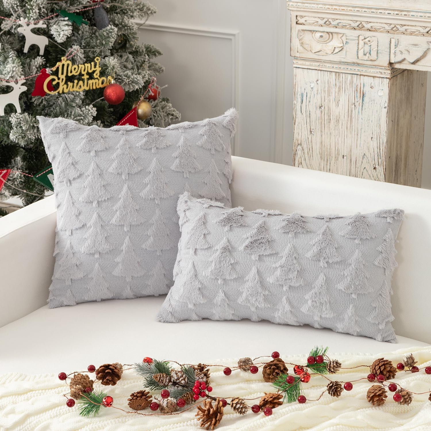 Christmas decorative pillow cases shop