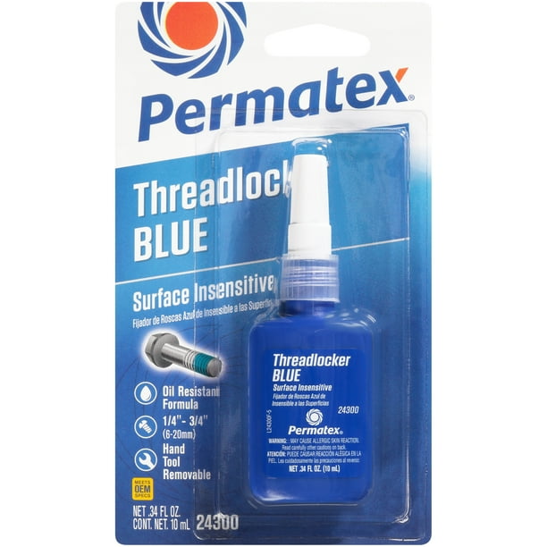 Permatex® 24300 Surface Insensitive Threadlocker Blue 0.34 fl. oz