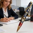 thumbnail image 4 of 250th Anniversary Commemorative Pen 6" Metal Anniversary Pen 1776-2026 U.S Independence Anniversarys Gift Eagle, 4 of 8