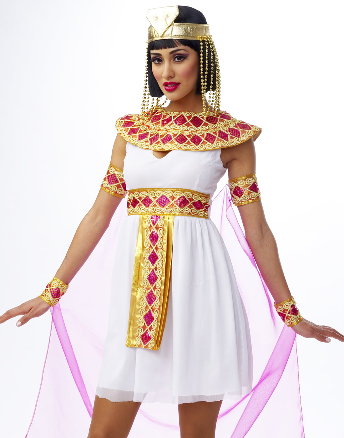 Cleopatra Pink Adult Costume Large Walmart Com