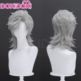 thumbnail image 2 of IN STOCK Sylus Xavier Rafayel Caleb Zayne Wig Game Love and Deepspace DokiDoki Savage Overture Tartarus Sylus Headdress Free Cap, 2 of 5