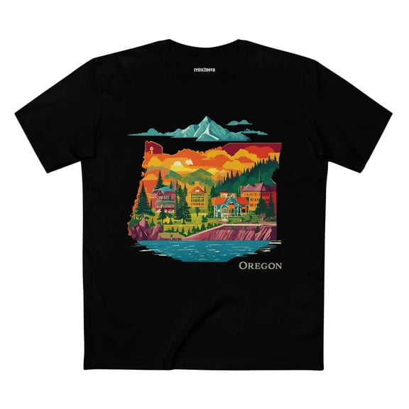 US State Shirts, Oregon Shirt