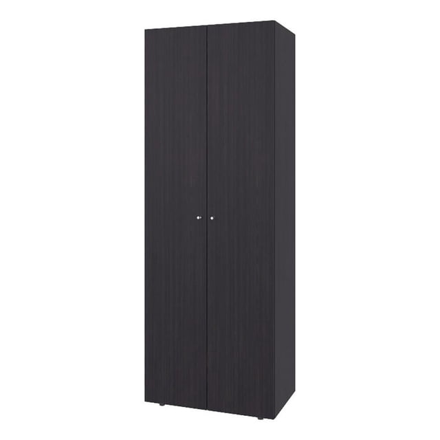 FM FURNITURE Bassin 2 Portes Armoire Haute Armoire Chambre Wenge