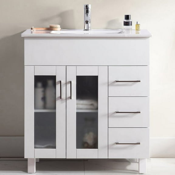 Miseno Mv-Nuo32 Nuovo 32" Free Standing Vanity - White