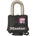thumbnail image 1 of Master Lock 1-9/16” Wide Covered Laminated Steel Padlock, 1 of 1