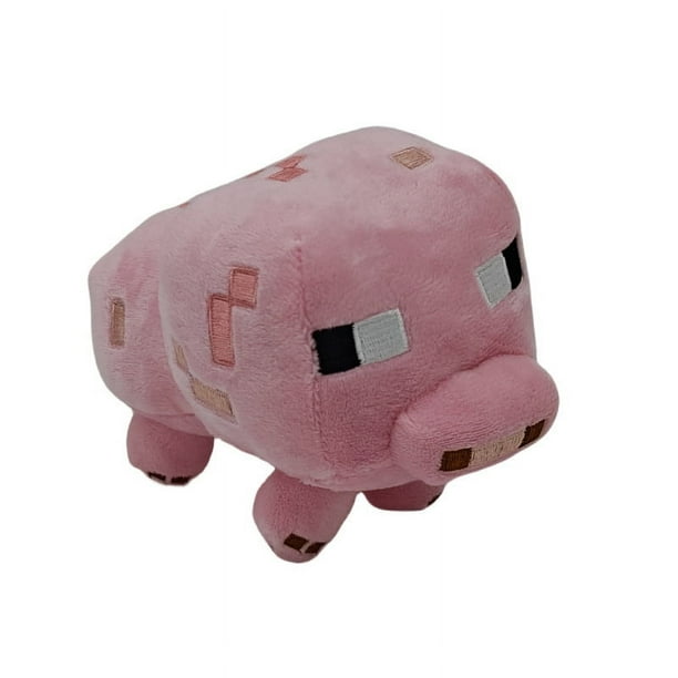 Muñeco de peluche de Animal de Minecraft, muñeco de colección suave, cerdo, Enderman, Creeper, oveja, 1 unidad