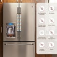 thumbnail image 2 of Refrigerator Door Handle Covers Set of 2, Cute French Bulldog A Adjustable Velcro Non Slip Fridge Handle Covers, Appliance Handle Covers for Dishwasher Cuteness Oven Kitchen Decor, 2 of 6